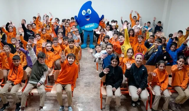 Mersin'de çocuklara su bilinci aşılanıyor