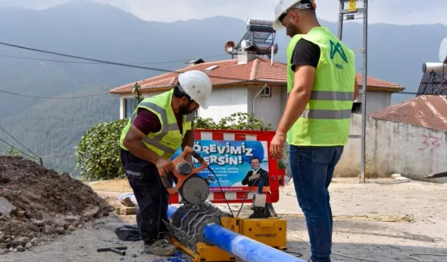 Mersin’de su altyapısı güçleniyor