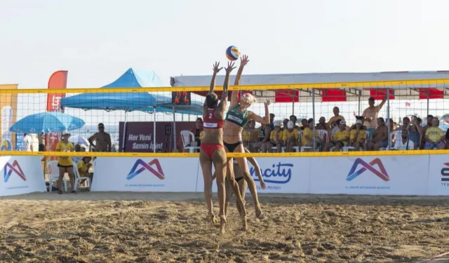 Mersin'de Uluslararası Plaj Voleybolu heyecanı başlıyor