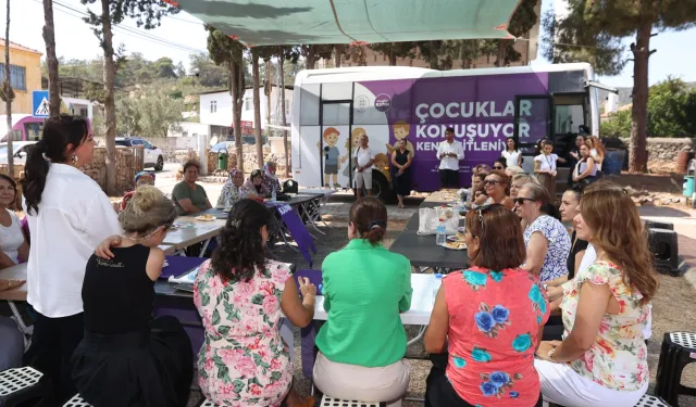 Muğla’da kadınlara ve çocuklara gezici destek