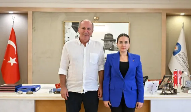 Muharrem İnce Başkan Vekili Özdemir’i ziyaret etti