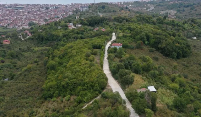Ordu'da Döşemedibi-Bayramca yolu betonla güçleniyor