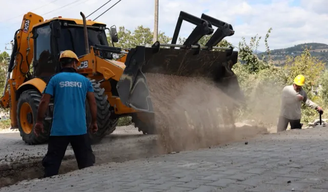 Sakarya Gürgentepe’de yol seferberliği