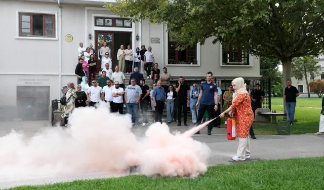 Sakarya İtfaiyesi'nde 'doğru müdahale' eğitimi