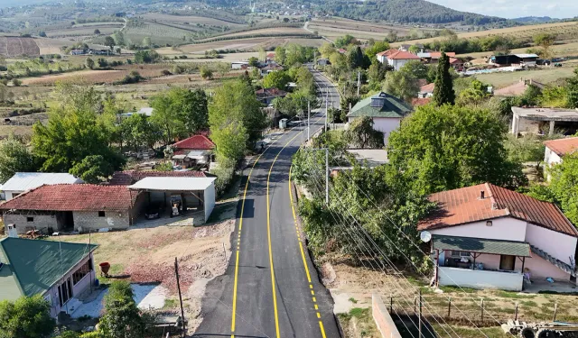 Sakarya Söğütlü’nün yenilenen grup yollarına vatandaşlardan tam not
