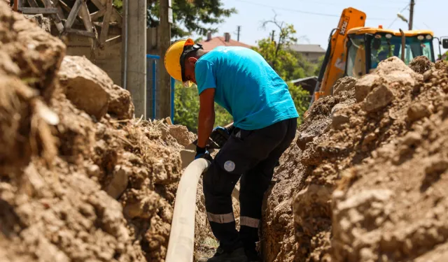 Sakarya Taraklı İçdedeler’e 2.500 metrelik altyapı güçlendirmesi