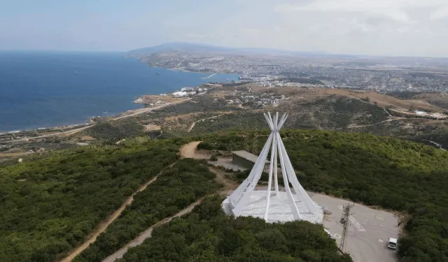 Son Kurşun Anıtı’na giden yol yenilendi