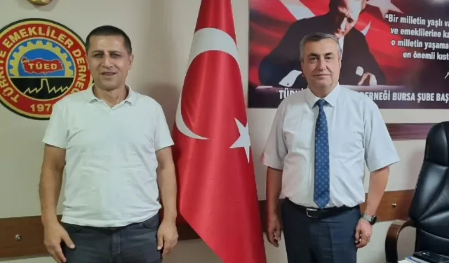 TÜED Bursa Şubesi’nde emeklilerin sorunları tartışıldı