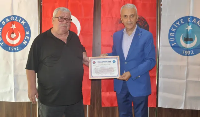 Türk Sağlık Sen Kocaeli Şubesi’nde hüzünlü veda