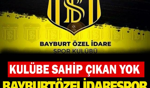 Bayburt özel idare spor ligden çekiliyor
