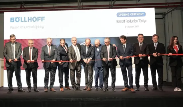 147 yıllık Alman devi İZBAŞ'ta üretime başladı