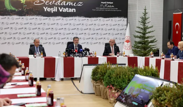 550 milyon fidan seferberliği... Türkiye, 'Yeşil Vatan' için düğmeye bastı