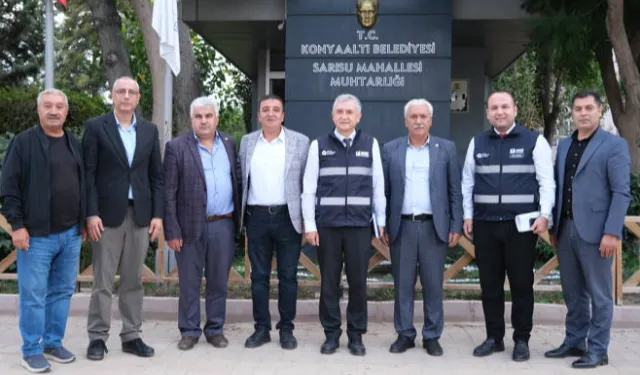 ASAT'tan Konyaaltı’ndaki çalışmalara inceleme