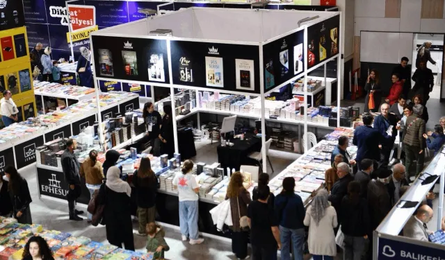 Balıkesir Kitap Fuarı’na 50 bin ziyaretçi