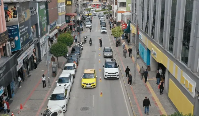 Balıkesir’de çift sıra park sorununa çözüm