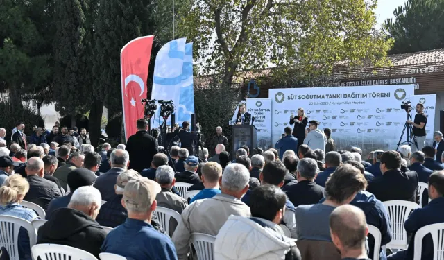 Balıkesir’de süt üreticisine soğuk zincir desteği