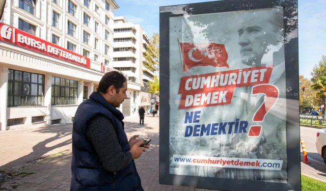 Bursa Büyükşehir'den Cumhuriyet coşkusuna yenilikçi proje