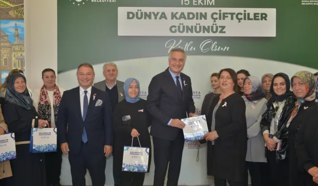 Bursa Büyükşehir’den kadın üreticilere destek