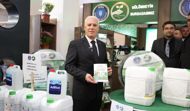 Bursa Büyükşehir'in projeleri Bursa Tarım Fuarı'na damga vurdu