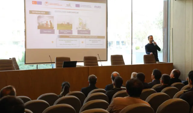 Bursa İnegöl'de çiftçilere TKDK destekleri anlatıldı