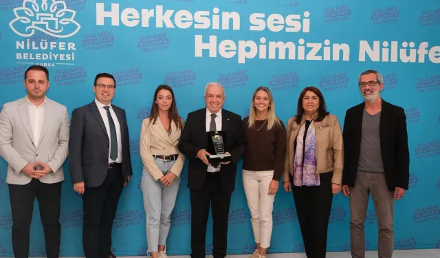 Bursa Nilüfer Belediyesi’ne “Altın Dokunuş Ödülü”