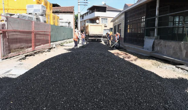 Bursa Osmangazi’de 9 ayda 29 bin ton asfalt yaması