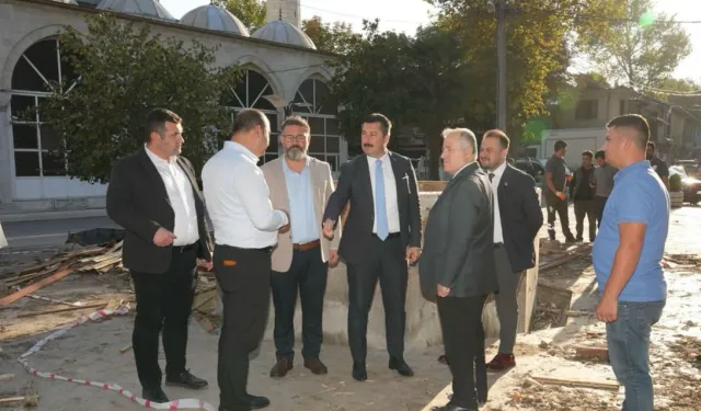 Bursa Yenişehir’e yeni meydan ve tarihi çeşme geliyor