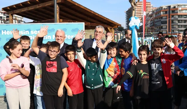 Bursa'da Nilüfer’in 421’inci parkı 'Melisa Parkı' açıldı