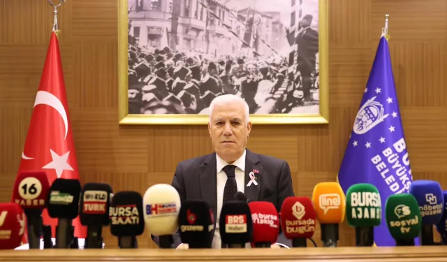 Bursa’daki su sorununa Başkan Bozbey’den açıklama