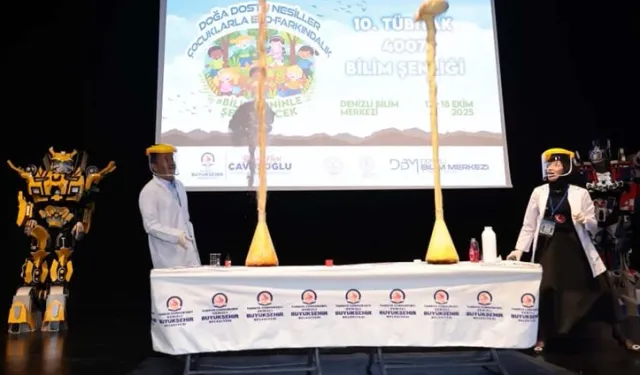 Denizli Bilim Merkezi’nde doğa dostu nesiller bilimle buluşuyor