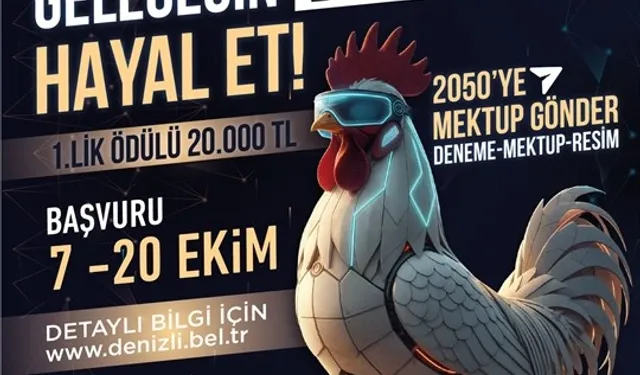 Denizli’de hayalini yaz, 20 bin TL kazan!