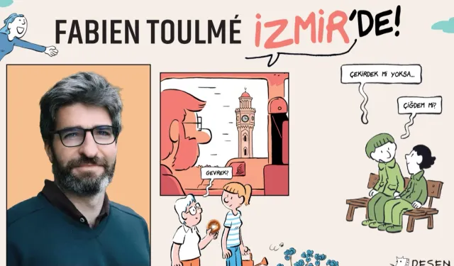 Desen Yayınları’nın ödüllü çizeri Fabien Toulmé İzmir'e geliyor