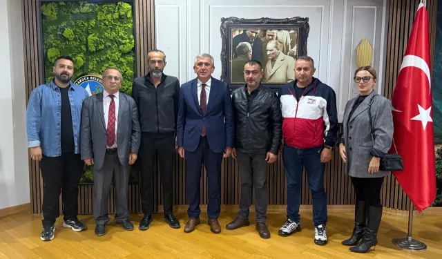 Düzce Gazeteciler Cemiyeti’nden Başkan Albayrak’a ziyaret