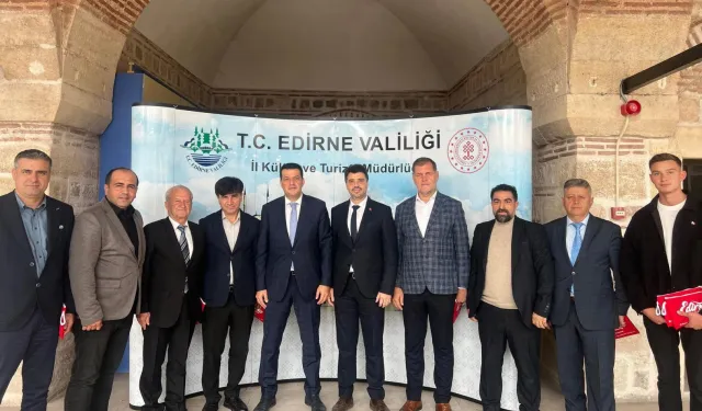 Edirne Keşan'da AK Parti’den kültürel amaçlı ziyaret