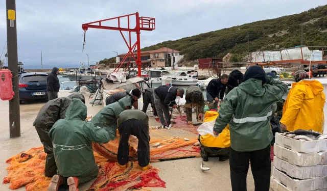 Edirne Mecidiye’de yıllar sonra kara kefal bereketi!