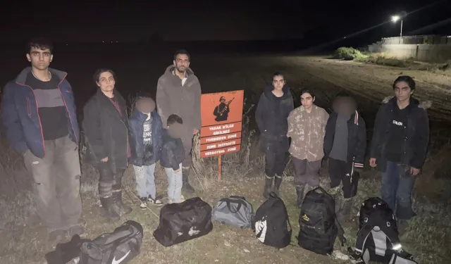 Edirne Uzunköprü'de 16 kaçak göçmen yakalandı