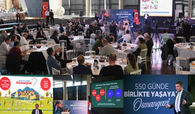 Erkan Aydın 550 günün hesabını verdi: Bütçeyi iyi kullanarak tasarrufları hizmete çevirdi