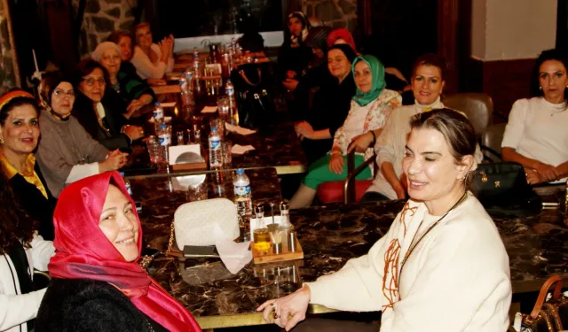Erzurum’un güçlü kadınları dayanışma sofrasında buluştu