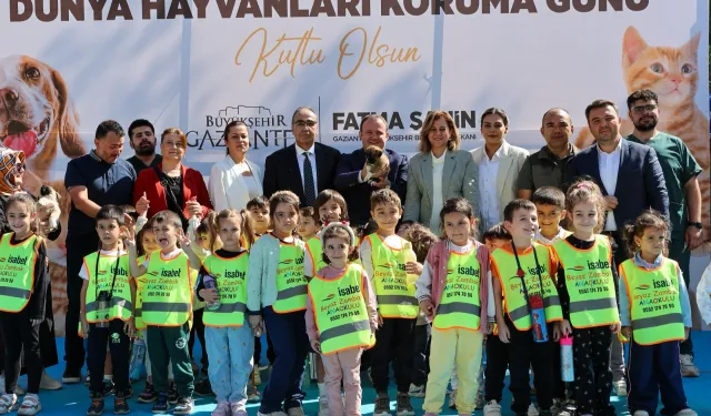 Gaziantep’te Hayvan Hakları Günü sevgiyle kutlandı