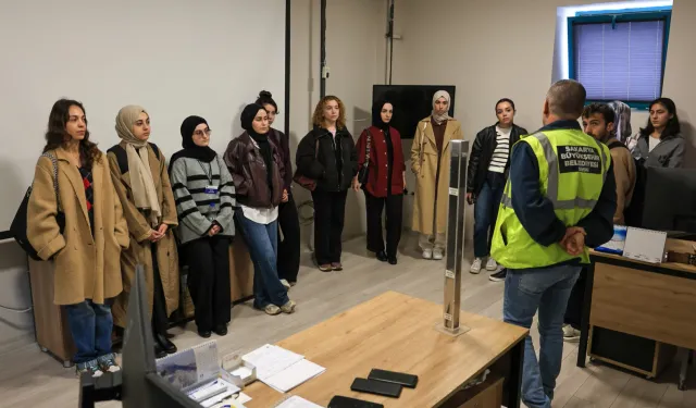 Geleceğin hekimleri Sakarya'da suyun yolculuğunu izledi