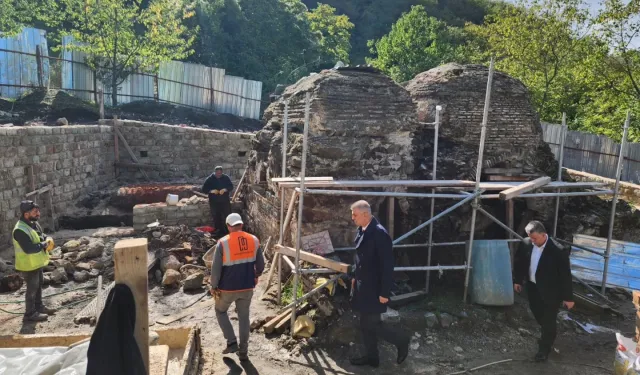 Gölcük'te Yukarı Haldere’deki tarihi hamama neşter