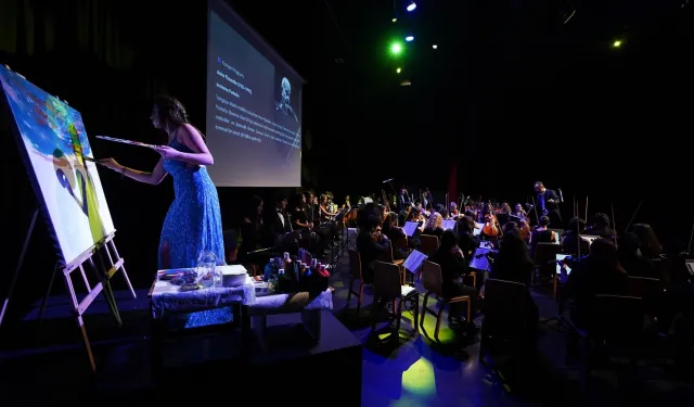 İstanbul Beylikdüzü'nde notalar renklerle buluştu