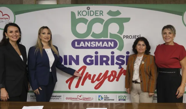 İzmit’te kadın girişimciliğine yeni destek