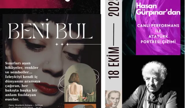 Kayserili sanatçının eserleri Ankara'da sergilenecek