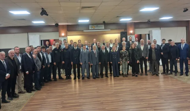 Keşan’da muhtarlar akşam yemeğinde buluştu