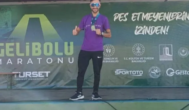 Keşanlı atlet Gelibolu'dan şampiyonlukla döndü