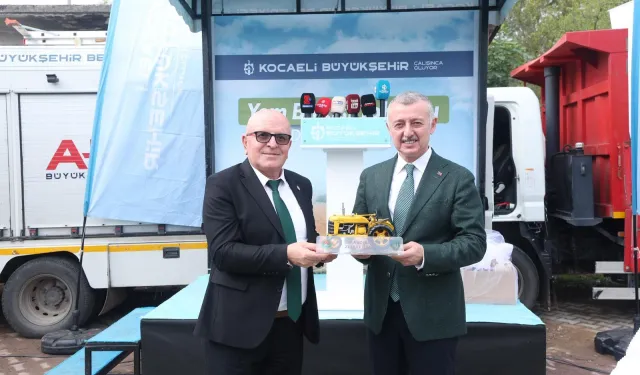 Kocaeli Büyükşehir 4 mevsim çiftçinin yanında