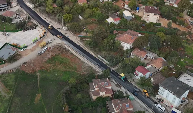 Kocaeli Gebze’de ulaşım için asfalt seferberliği