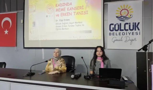 Kocaeli Gölcük'te 'Meme Kanseri Farkındalık Paneli' yoğun ilgi gördü