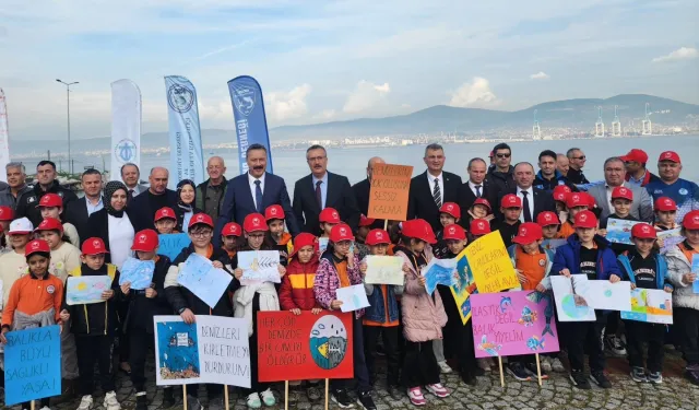 Kocaeli Gölcük’te öğrencilere çevre ve sağlıklı beslenme bilinci